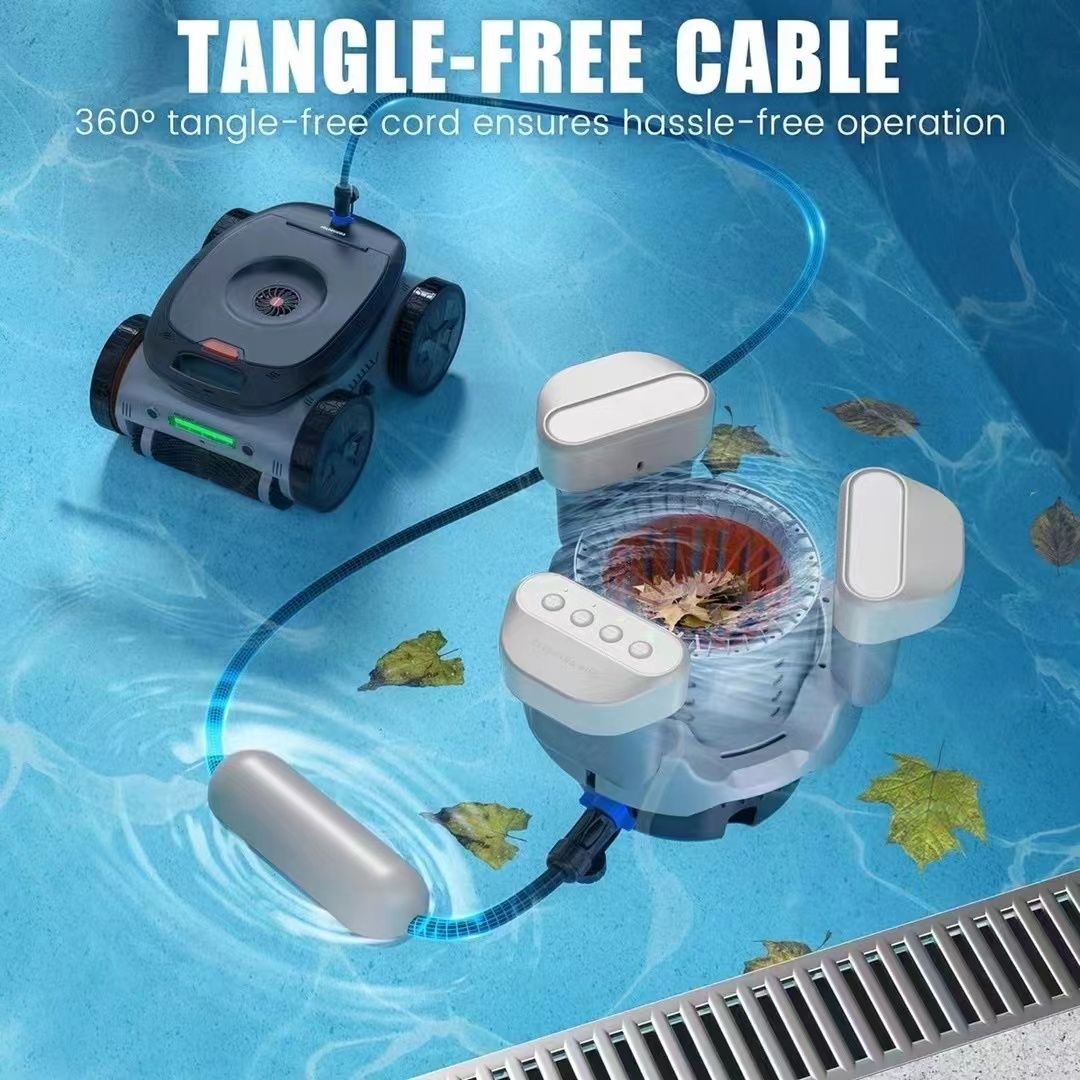 Buy Pool Cleaner Robot Automatic Swimming Pool Vacuum Robot Cleaner ...