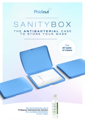 Phidinut Sanity Box is an antibacterial silicone box
