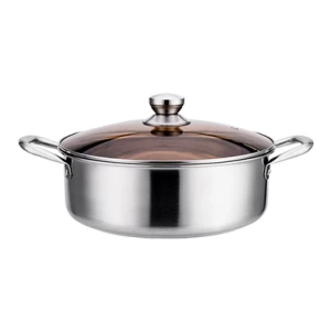 Stainless steel stock pot with cover CST2301