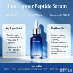 Private Lable Blue Copper Peptide Serum