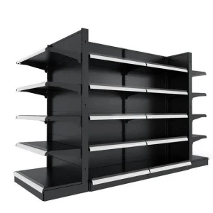 Modular Gondola Shelving Unit for High-Volume Convenience Stores