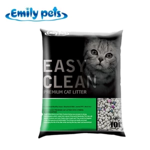 Emily Pets Produce Super Water Absorption Good Clumping Easy Clean Bentonite Cat Litter