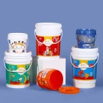 High-Quality Butter Packaging Plastic Buckets for Chocolate Spread – Customizable IML Containers for Wholesale