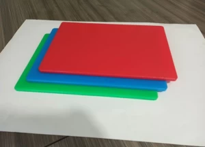 Extra large plastic colour coded polyethylene chopping board