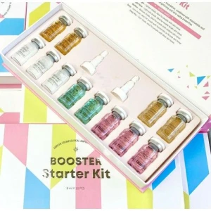 Stayve Booster Starter Kit Bb Glow Booster 12*8ml Skin Booster Starter Ampoule Kit Liquid for Micro Needles Mesotherapy