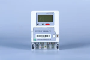 Single Phase Remote Cost-controlled Smart Electric Energy Meter