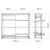 Import Metal Frame Store Gondola Shelving Rack Double Sided Modular Retail Display from Republic of Türkiye