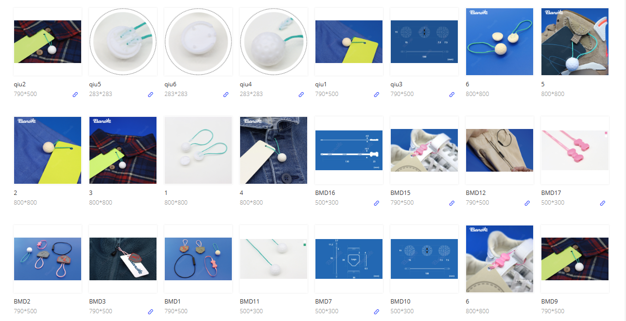 Buy Plastic Seal String For Brnd Tag With Custom Logo from Shanghai ...