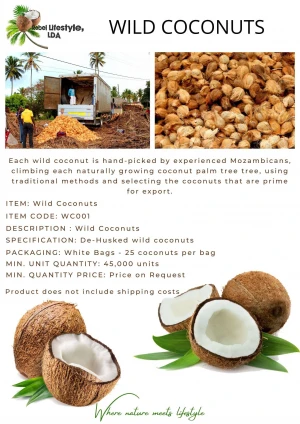 Fresh Wild Coconuts