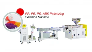 PP, PE, PS, ABS Pelletizing Extrusion Line