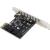 Import PCI-E to 2*USB3.0 19PIN Hub Expansion card from China