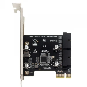 PCI-E to 2*USB3.0 19PIN Hub Expansion card