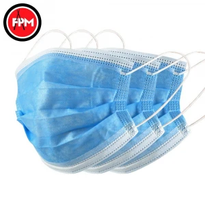 FPM disposable nonwoven face mask 3 layer face mask supplier