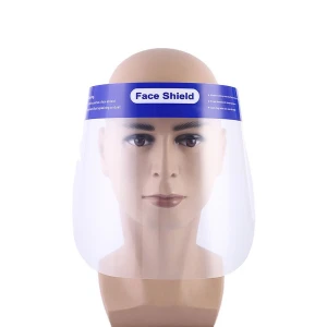 Wholesale Personal Protective Equipment PET Plastic Face Shield