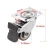 Import 1 Inch Light Duty Mini Castor With Bearing Small Plate Swivel Mute TPE Rubber Furniture Caster Wheels 25mm With Brake from China