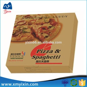 10-years design manufacturer factory pizza box with custom logo for sale