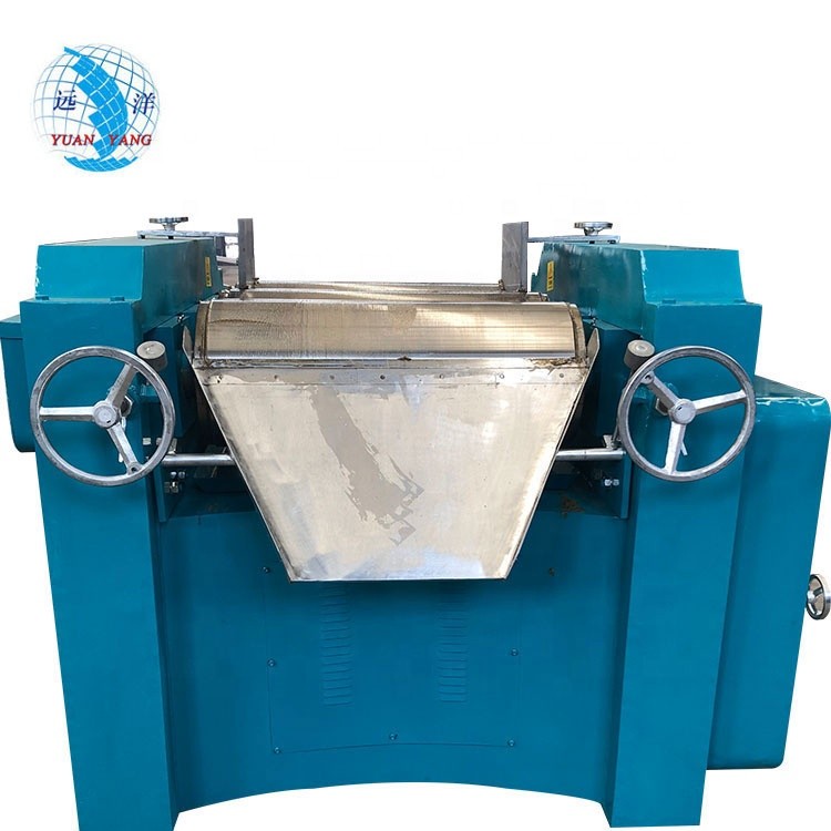 100-200 kg/h Soap Three roll Grinding mill of Triple roller Mill