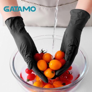 100% Nitrile Gloves Colored Non Powder Free Food Service Small Gloves Examination Custom