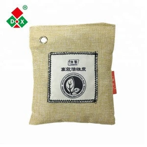 100g each bamboo charcoal bags natural air purifier shoe deodorizer and odor eliminator tote bag 100%