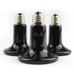 100W Infrared Ceramic Heat Emitter Lamp Light Bulb for for Pet Brooder Reptile