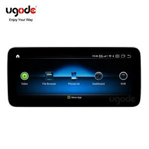 10.25 Android 10 8core 4+64GB HD1920 720 LCD Car GPS Navigation Screen Stereo for Benz C W205 GLC V class X253