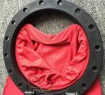 10'' kayak deck plate round hatch plastic boat hatch cover