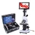 Import 10inch HD cell biological microscope one drop of blood test Instrument red blood optical observation tester Aluminum box from China