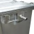 Import 1100L stainless steel garbage container street waste bin with wheels from China