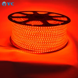 110v 220v Outdoor Waterproof IP65 SMD 2835 White Warm White Blue Red Green Color 50m 100m COB Flexible Luces Led Lights Strip
