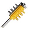 1/2 inch Shank rail and stile finger joint glue concrete router bit cone woodwork tenon cutter power tools