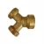 Import 1/4 1/2 3/4 1 inch 5 ways transfrom copper joint connector union brass plumbing pipe fittings from China