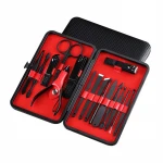 15pcs/18pcs Nail Clippers Sets Stainless Steel Nail Cutter Pedicure Kit Nail File Sharp Scissors Men Grooming Kit Manicure Set