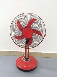 16&#39;&#39; 18 inch electronic rechargeable battery table fan with light