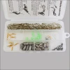 165Pcs /Set multiple Types Lure Fishing Accessories Tackle Box with Fishing