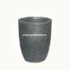 16kg aluminum copper melting crucible, clay graphite crucible, for metal melting