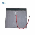 1.7W Portable Glass Solar Panel Charger ZW-120120 Mono Glass Laminated Solar Panels 5V 350mA