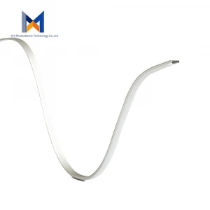17x4mm Flexible and bendable aluminum led strip profile curved aluminium led lighting profile