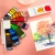 Import 18/25/33/42Color Solid Watercolor Set Collapsible Water Color Paint Water Brush Creative Watercolor Pigment For Drawing from China