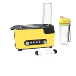 2 Slice electric household sandwich bread toaster , 2 in 1 breakfast maker
