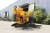 200m depth portable water well mine drilling rig