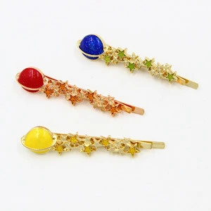 2017 Hot New Design Lovely Star Hair Pins Fashion Jewelry