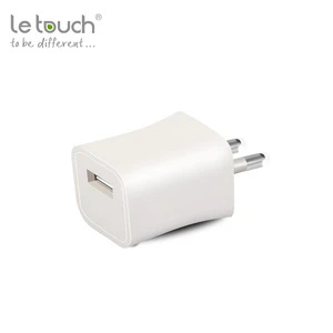 2017 phone accessories PC fireproof material wholesale mini 1 amp phone single usb wall charger for Apple iphones