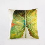 2018 OEM design digital print 3d satin cushion cover custom cushion cover