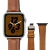 Import 2018 QIALINO New 38/42mm genuine leather watch band for apple watch band sport with first layer cowhide from China