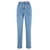 Import 2019 Custom Premium Women Patch Pocket High Waist Boyfriend Boot Cut Straight Denim Cargo Jeans from China