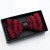 Import 2019 mens bow tie set in a box Mens handmade natural feather bow tie from China