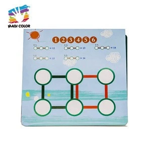 2019 New arrival prschool math wooden educational toys for kids W12E019