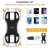 Import 2020 adjustable silicone universal shock-absorbing smart cell motorcycle bicycle mobile phone holder 360 rotate from China