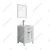 Import 2020 American style bathroom furniture, water proof vanity,white painting furniture from China