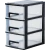 Import 2020 Hot sale creative transparent organizer office storage cabinet plastic drawer storage box from China